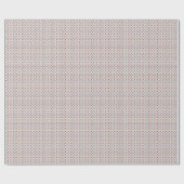 Abstract Plaid Design Cadeaupapier (Vlak)