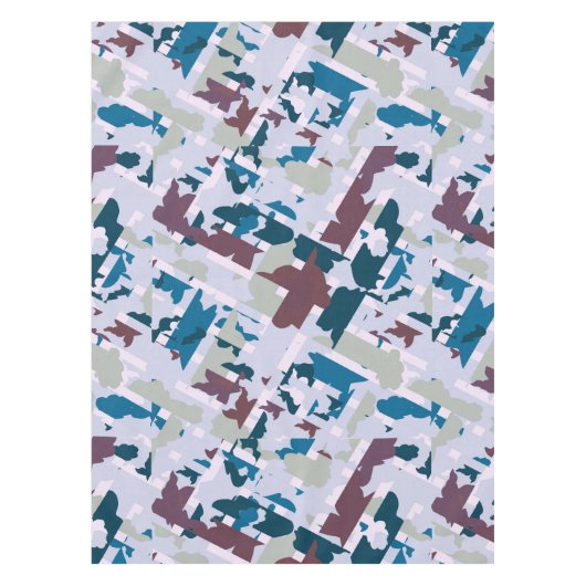 Abstract Plaid Design Tafelkleed (Voorkant)