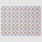 Abstract Plaid Design Tissuepapier (Voorkant)