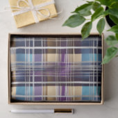 abstract plaid tissue tissuepapier (Geschenk)
