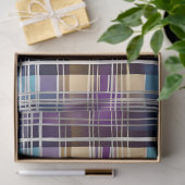 abstract plaid tissue tissuepapier (Geschenk)