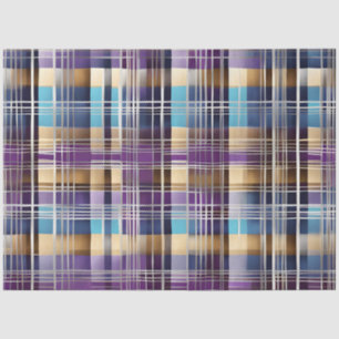 abstract plaid tissue tissuepapier