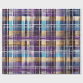 abstract plaid wrapping paper cadeaupapier (Vlak)