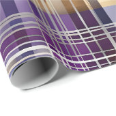 abstract plaid wrapping paper cadeaupapier (Rol Hoek)