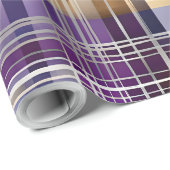 abstract plaid wrapping paper cadeaupapier (Rol Hoek)