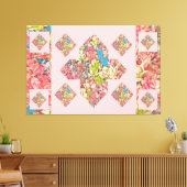 Abstract plus tekenanjercanvas afdrukken (schoonhe (Insitu (Woonkamer))