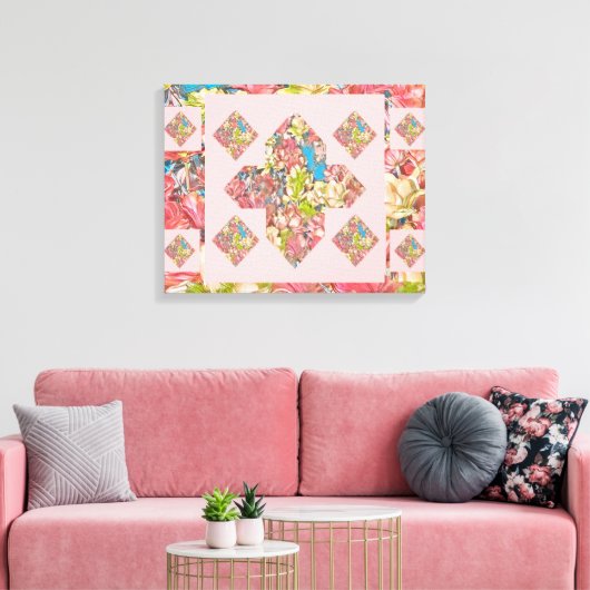 Abstract plus tekenanjercanvas kunst (schoonheid) canvas afdruk (Insitu (Woonkamer))