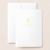 Abstract Poinsettia Folie Kaarten (Met envelop)