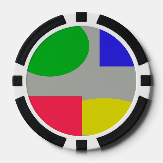 Abstract Poker Chips (Voorkant)