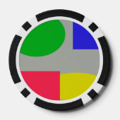 Abstract Poker Chips (Achterkant)