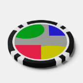 Abstract Poker Chips (Enkel)