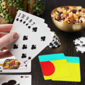 Abstract Pokerkaarten (Insitu)