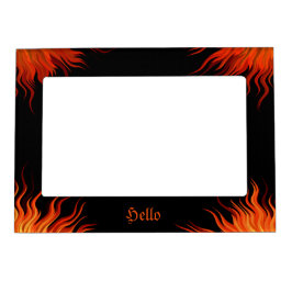 Abstract politiek laag verloopontwerp magnetisch fotolijstje