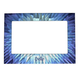 Abstract politiek laag verloopontwerp magnetisch fotolijstje