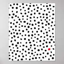 Abstract Polka Dot Pattern