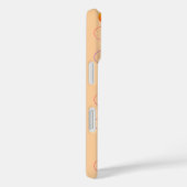 Abstract Polka Dots Pattern Case-Mate iPhone Case (Achterkant / Rechts)