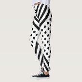 Abstract Polka Leggings (Links)
