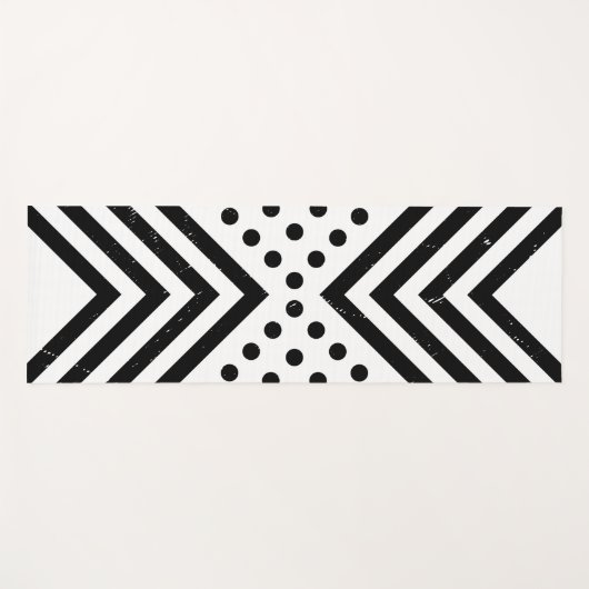 Abstract Polka Yogamat (Voorkant (horizontaal))