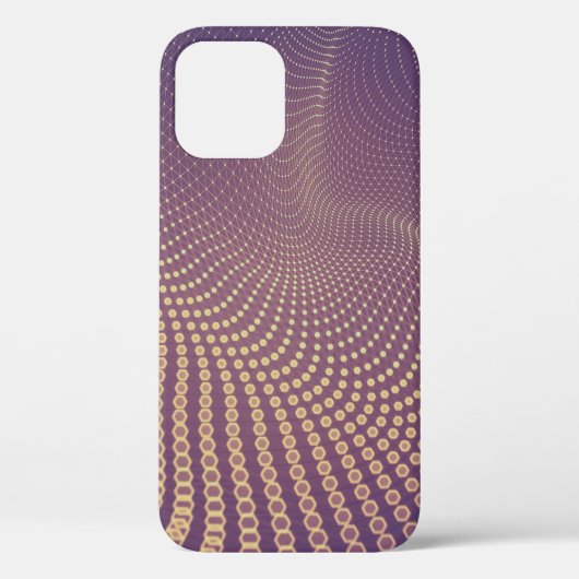 Abstract polygonal space low poly dark background  Case-Mate iPhone case (Achterkant)