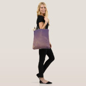 Abstract polygonal space low poly dark background  tote bag (Op model)