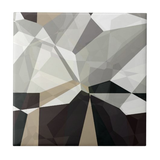 Abstract polygons 212 tegeltje (Voorkant)