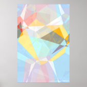 Abstract polygons 29 poster (Voorkant)
