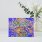 Abstract polygons 36 briefkaart (Staand voorkant)