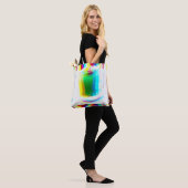 Abstract Popart Primary Rainbow Drink Tas (Op model)