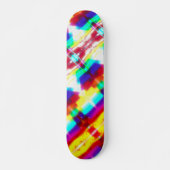 Abstract Popart Primary Rainbow Skateboard (Voorkant)