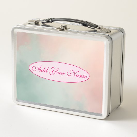 Abstract Populaire Blush Roze Mint Collectie (Voorkant)