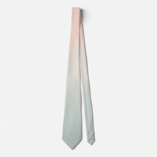 Abstract Populaire Blush Roze Mint Collectie Stropdas (Voorkant)