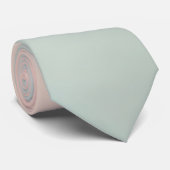 Abstract Populaire Blush Roze Mint Collectie Stropdas (Opgerold)
