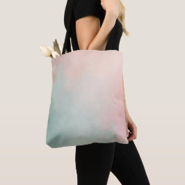 Abstract Populaire Blush Roze Mint Collectie Tote Bag