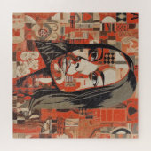 Abstract Portrait of a Woman Legpuzzel (Horizontaal)