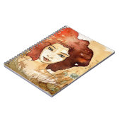 Abstract portret 3 notitieboek (Linkerzijde)