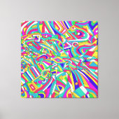 Abstract Portret Canvas Afdruk (Voorkant)