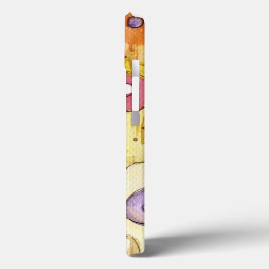 Abstract portret Case-Mate iPhone case (Achterkant / Links)