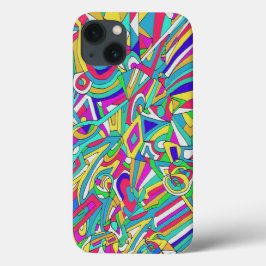 Abstract portret Case-Mate iPhone case