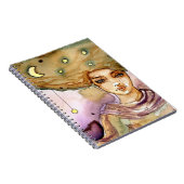 Abstract portret en vrouw notitieboek (Rechterzijde)