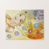 Abstract portret legpuzzel (Horizontaal)