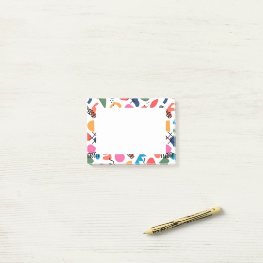 Abstract Post-it® Notes (Op bureau)