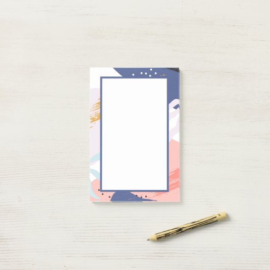 Abstract Post-it® Notes (Op bureau)