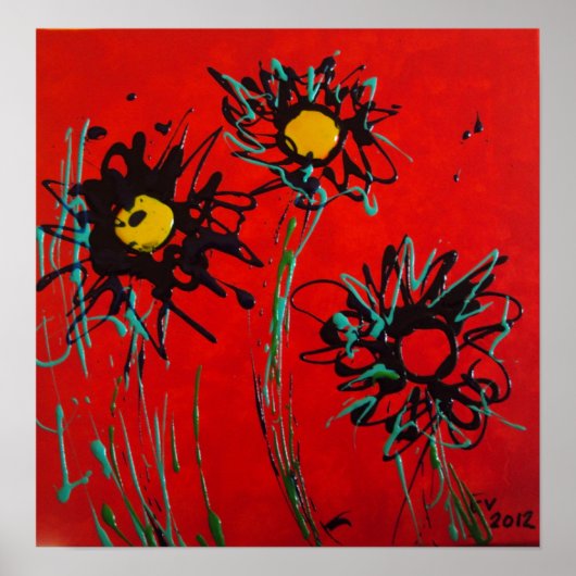 abstract poster (Voorkant)