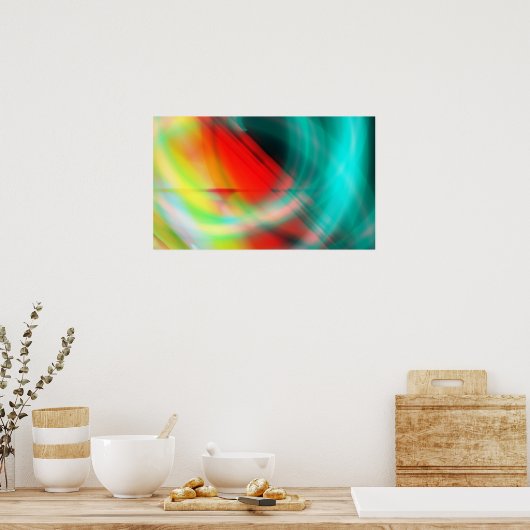 Abstract Poster (Keuken)