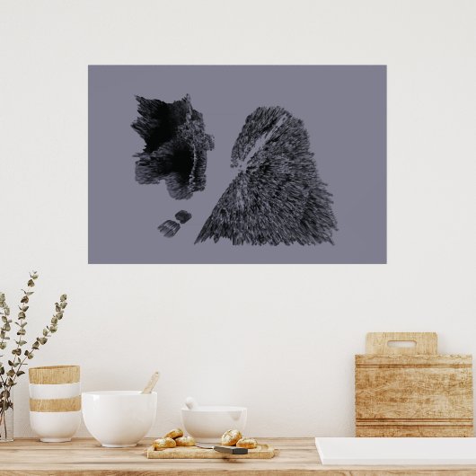 Abstract Poster (Keuken)