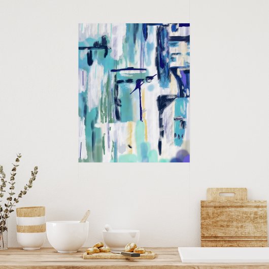 abstract poster (Keuken)