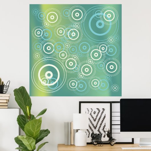 abstract poster (Thuiskantoor)