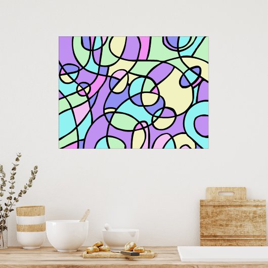 Abstract Poster (Keuken)