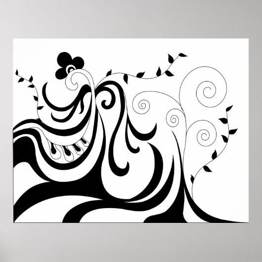 abstract poster (Voorkant)