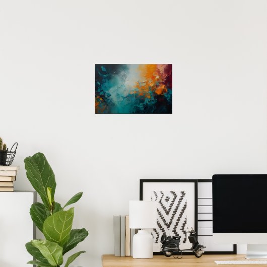 abstract poster (Thuiskantoor)